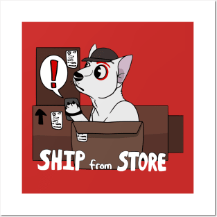 Ship From Store Posters and Art